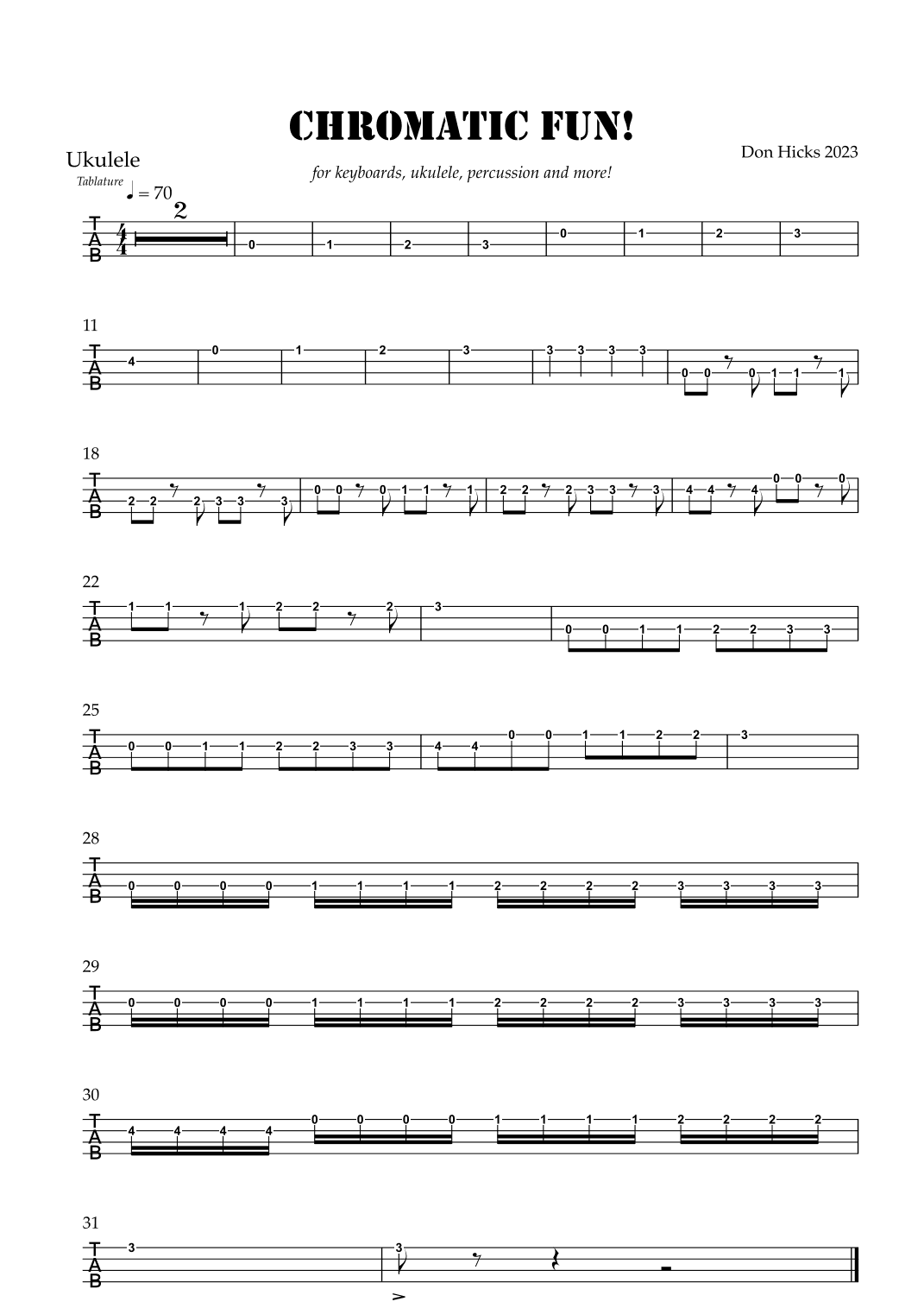 Chromatic Fun!