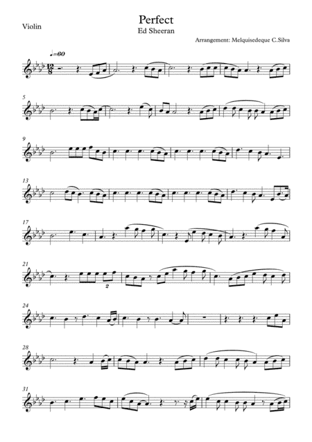 Perfect (arr. Melquisedeque C.Silva)