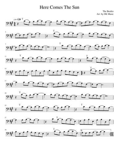 Here Comes The Sun (arr. DK Music)