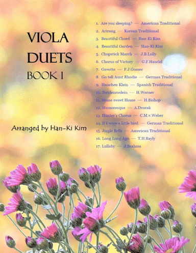 Viola Duets (Book 1) (arr. Han-Ki Kim)