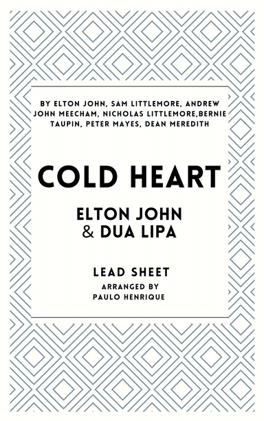 Cold Heart (pnau Remix) (arr. Paulo Henrique)