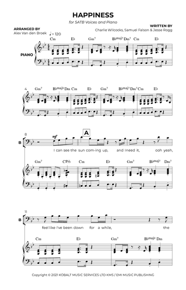 Happiness (arr. Alex Van den Broek)