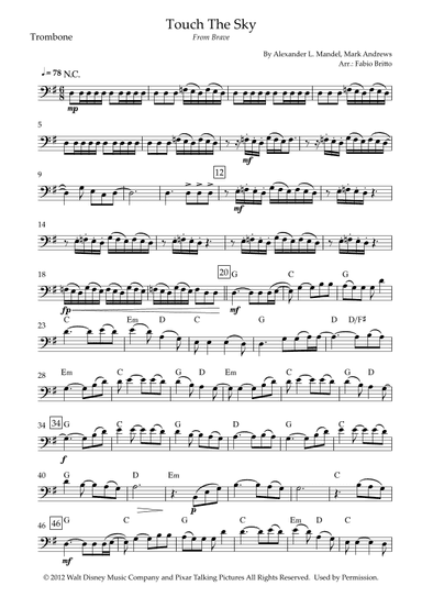 Touch The Sky (arr. Fabio Britto)