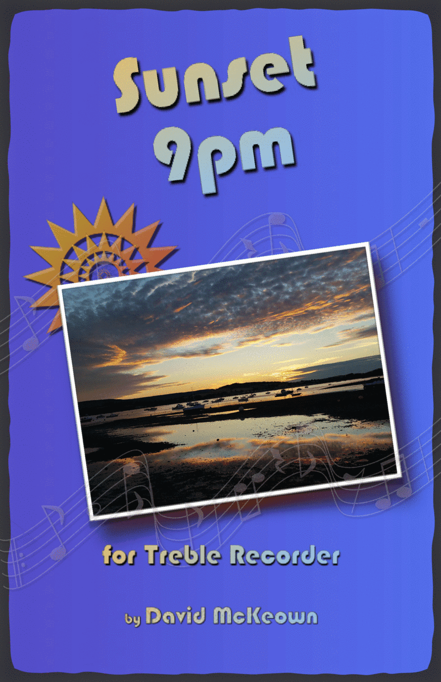 Sunset 9pm, for Treble Recorder Duet