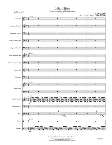Alive Again (arr. Patrick Sheehan)
