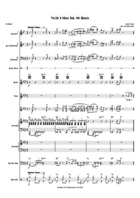 You're A Mean One, Mr. Grinch (arr. Ollie Kaiper-Leach)