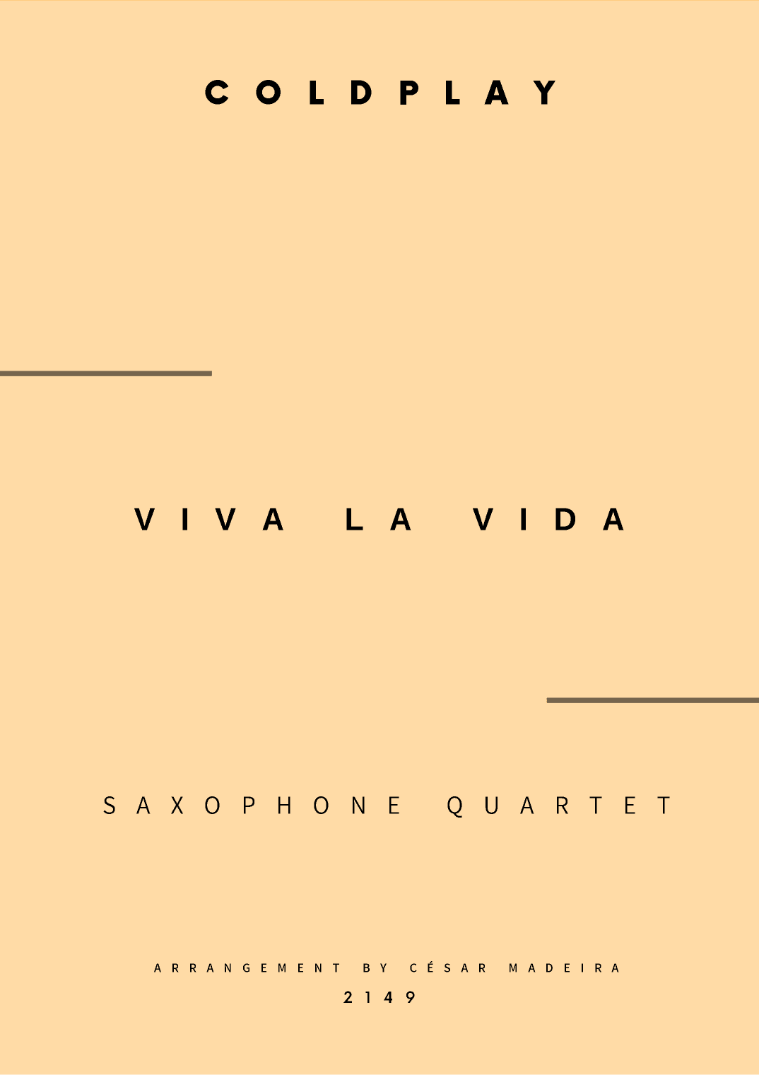 Viva La Vida (arr. César Madeira)