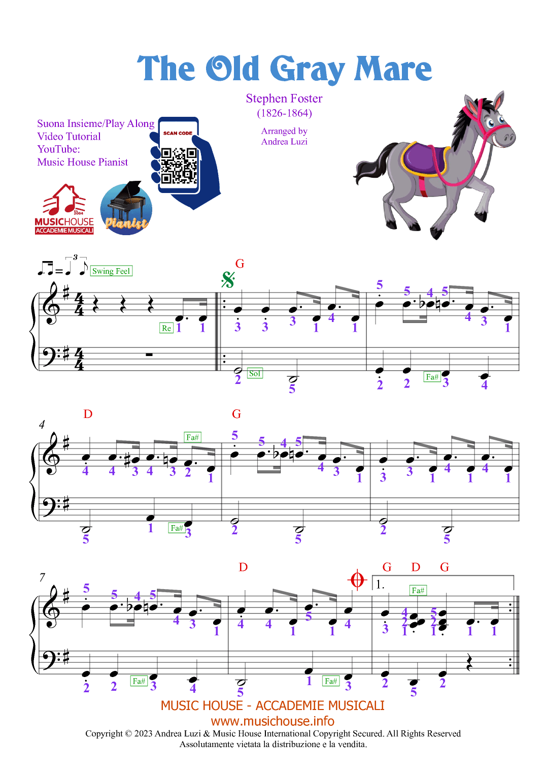 The Old Gray Mare (arr. Andrea Luzi)