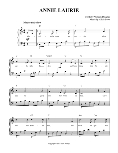 Annie Laurie (arr. Mark Phillips)