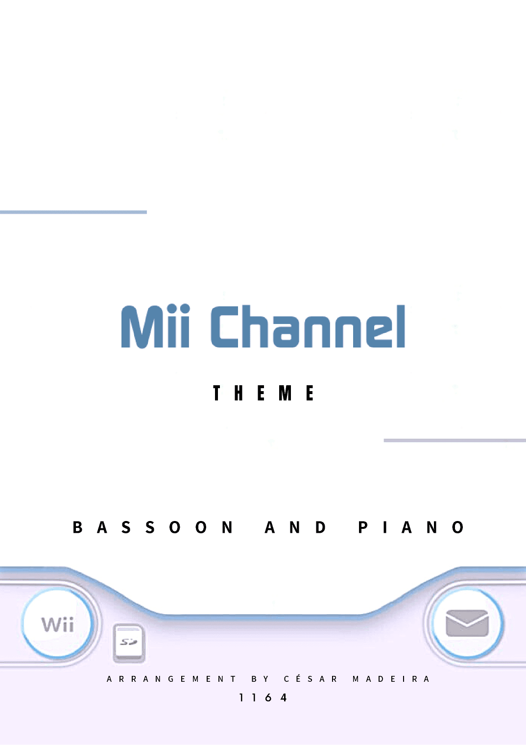 Mii Channel Theme (arr. César Madeira)