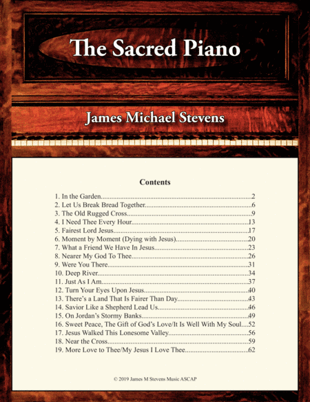 The Sacred Piano (arr. James Michael Stevens)
