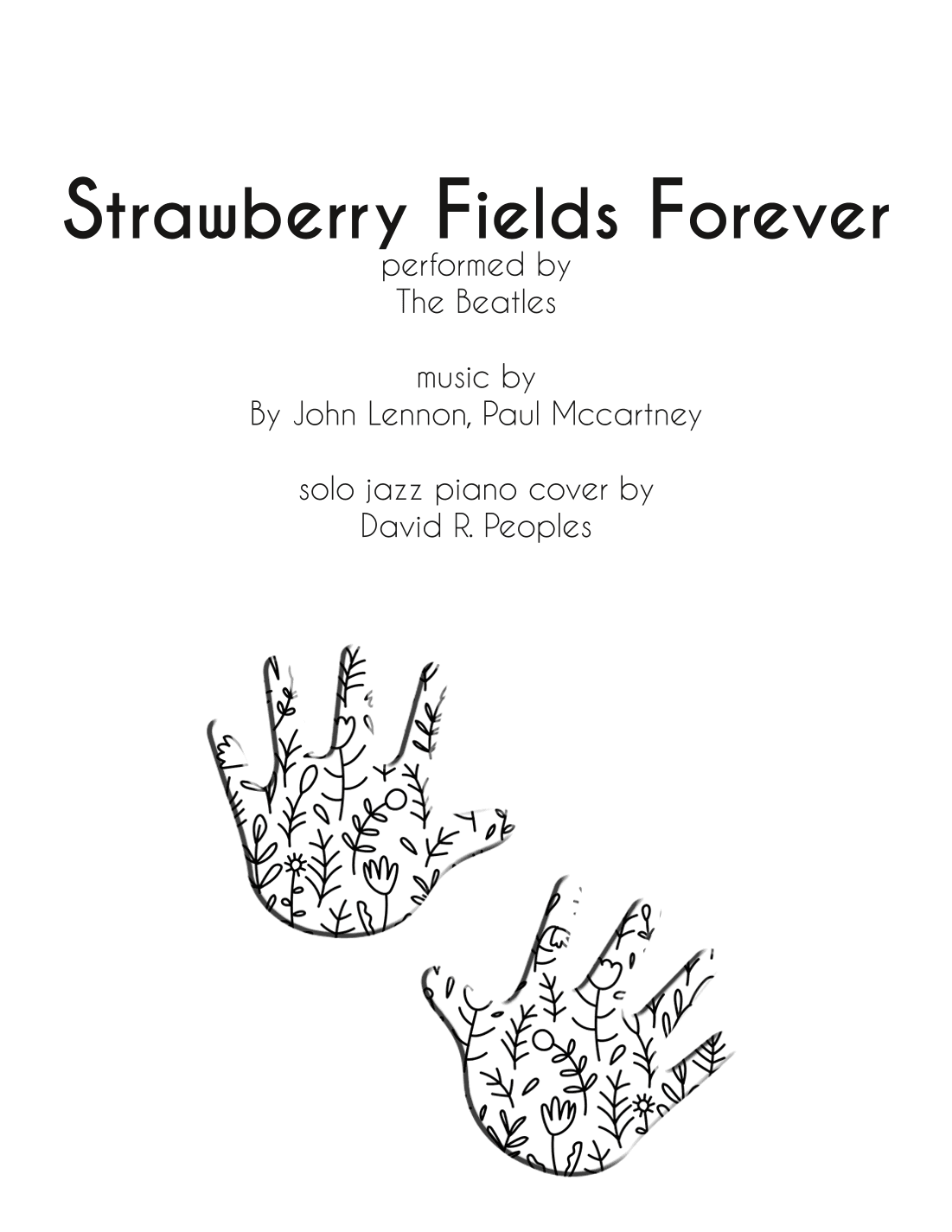 Strawberry Fields Forever (arr. David R. Peoples)
