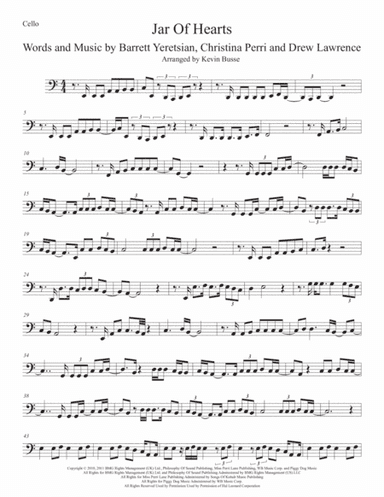 Jar Of Hearts (arr. Kevin Busse)