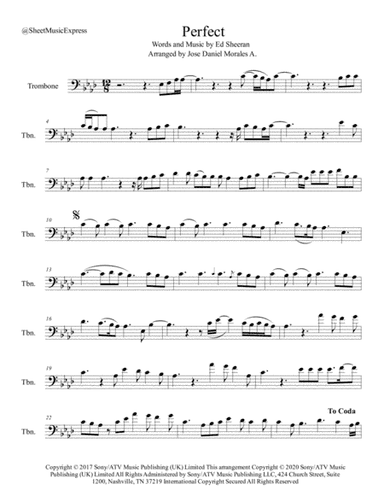 Perfect (arr. Jose Daniel Morales A.)