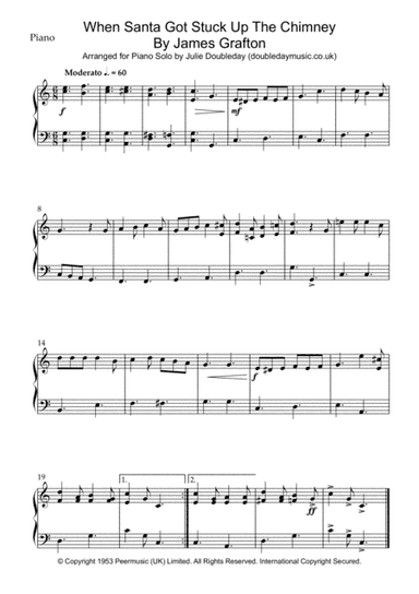 When Santa Got Stuck Up The Chimney (arr. Julie Doubleday)