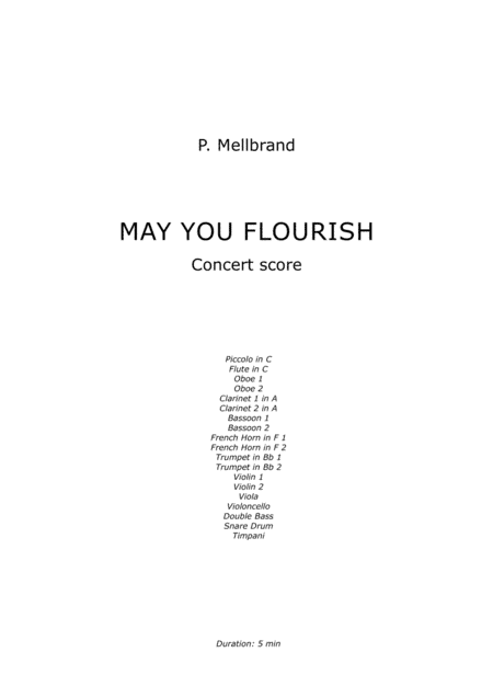 May you Flourish