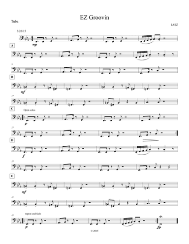 EZ Groovin - Tuba