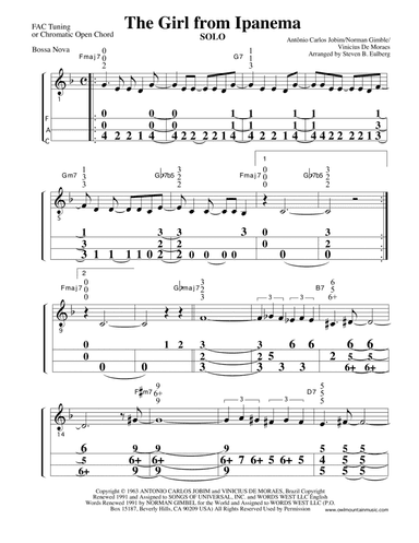 The Girl From Ipanema (garôta De Ipanema) (arr. Steven B. Eulberg)