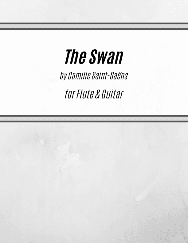 The Swan (Bossa Nova for Flute & Guitar) (arr. Kenneth Pasciak)