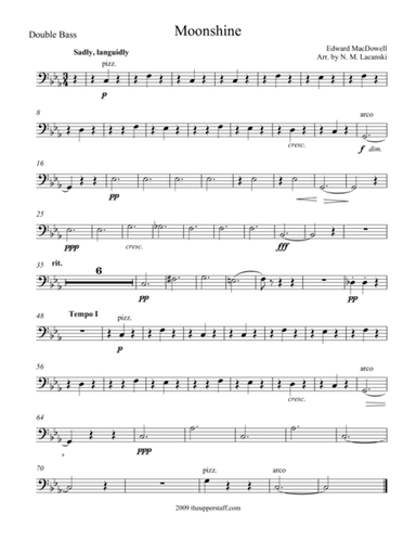 Moonshine (arr. Nick Lacanski)