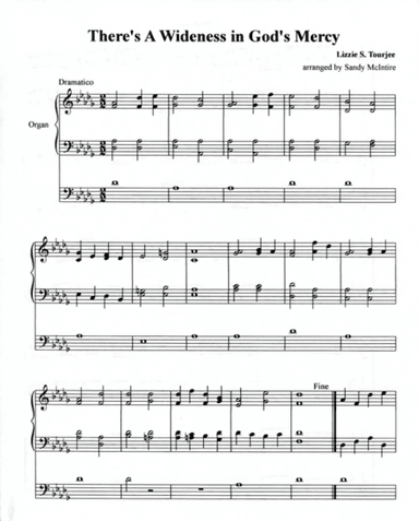 There Is a Wideness in God's Mercy (arr. Sandy McIntire)