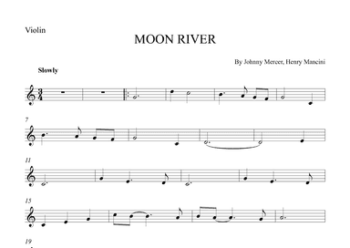 Moon River (arr. Alex Nunes Rodriguez)