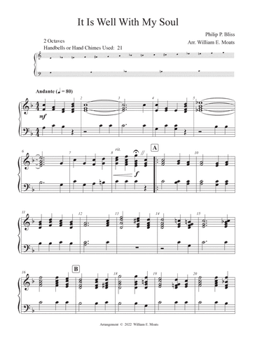 It Is Well With My Soul (arr. William E. Moats)