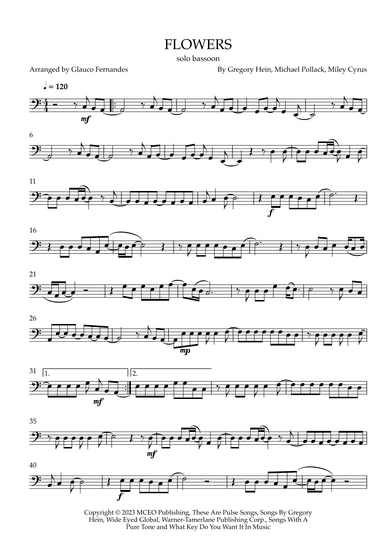 Flowers (arr. Glauco Fernandes)