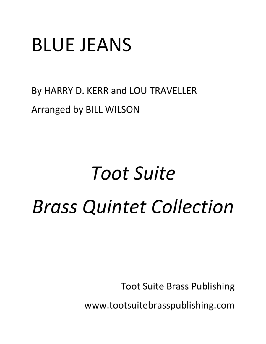 Blue Jeans (arr. Bill Wilson)