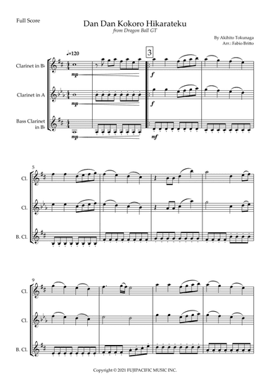 Dragon Ball Gt (arr. Fabio Britto)