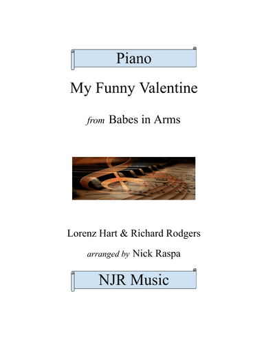 My Funny Valentine (arr. NJR Music)