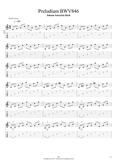 Prelude No. 1 in C Major, BWV 846 (arr. Edina Balczo)