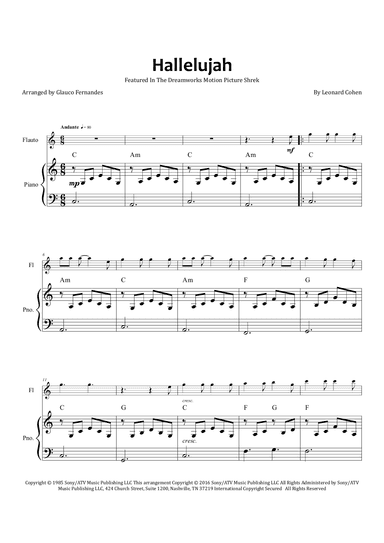 Hallelujah (arr. Glauco Fernandes)