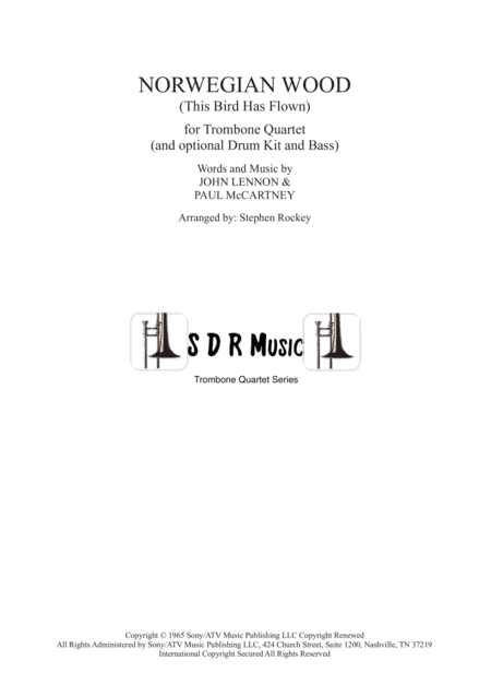 Norwegian Wood (this Bird Has Flown) (arr. Stephen Rockey)