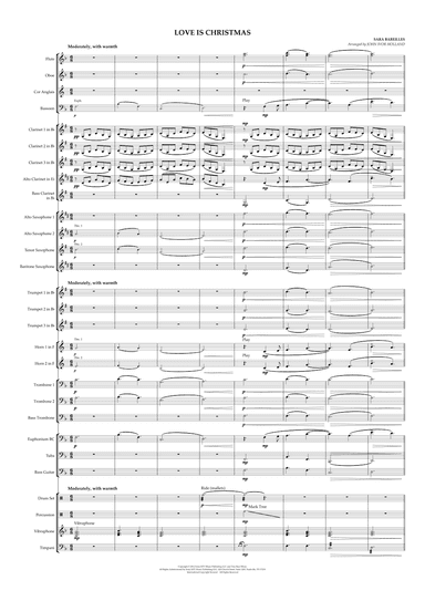 Love Is Christmas (arr. John Ivor Holland)