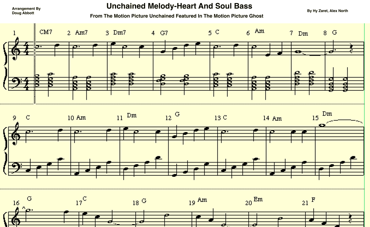 Unchained Melody (arr. Doug Abbott)