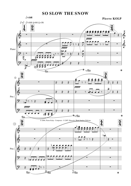 So slow the snow