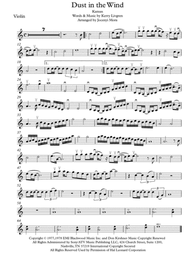 Dust In The Wind (arr. Joce)