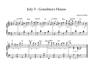July 5 - Grandma's House