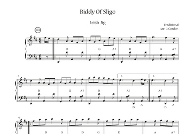 Biddy Of Sligo (arr. Julia Gordon)