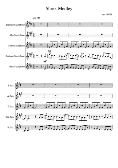 Shrek (arr. Andrea Rivera-Luna)