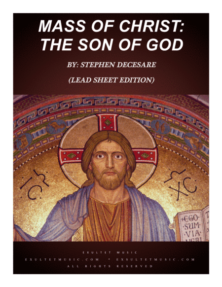 Mass of Christ: the Son of God (Lead Sheet Edition)