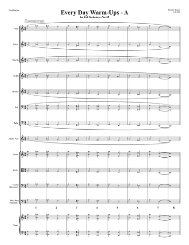 A - Every Day Warm-Ups for Full Orchestra