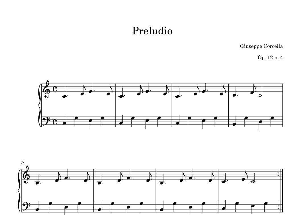 Preludio Op. 12 No. 4