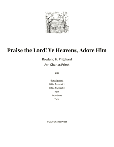 Praise the Lord! Ye Heavens Adore Him (arr. Charles Priest)