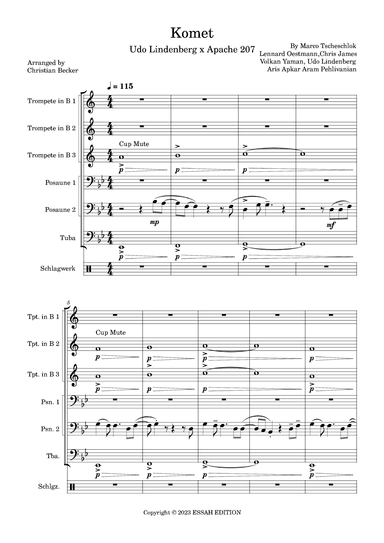Komet (arr. Christian Becker)