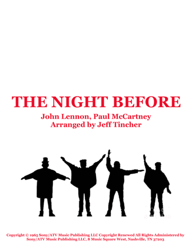 The Night Before (arr. Jeff Tincher)