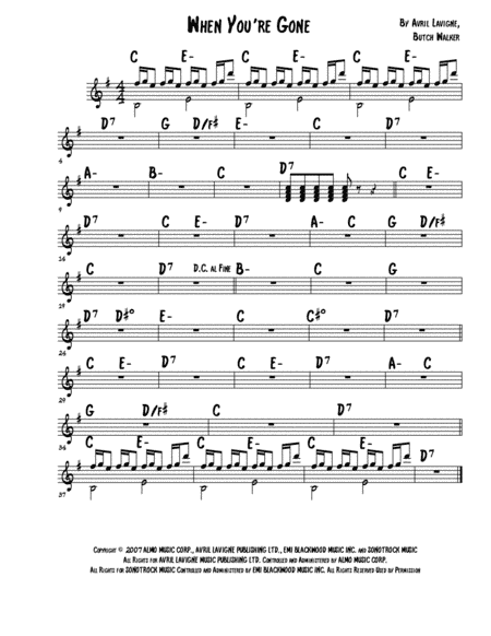 When You're Gone (arr. Audioblyca)