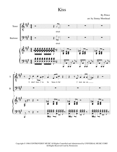 Kiss (arr. Jimmy Morehead)