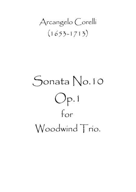 Sonata No.10 (arr. Spence Bundy)
